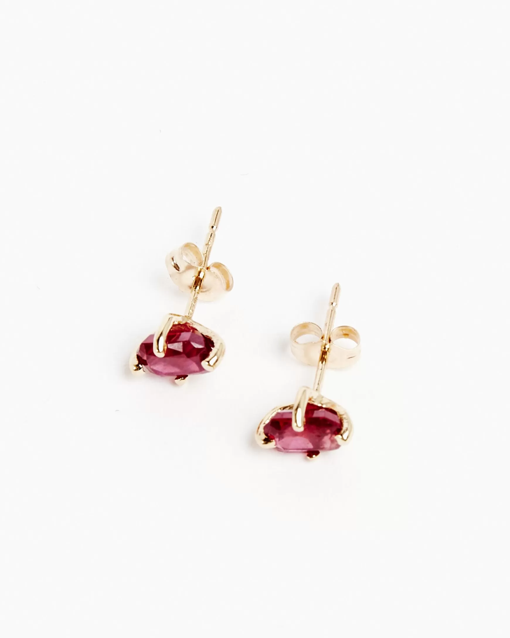 Outlet Mohawk General Store | | 14K Guinevere Studs In Ruby Woman Jewelry